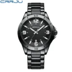 CRRJU 5003 Watch for Men - Full Black