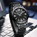 CRRJU 5003 Watch for Men - Full Black - Image 2
