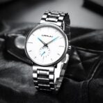 Crrju 2150 Watch For Men – Silver White