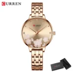 Curren 9068 Watch For Women – Rose Gold