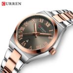 Curren 9095 Watch For Women – Rose Gray - Image 2
