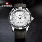 Naviforce 9117 Original Watch For Men – Silver