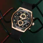 Naviforce 8051 Watch For Man – Black Rose - Image 2