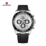 Naviforce 8054 Original Watch For Men – Black White