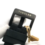 Orginal TUBULAR Black Leather Belt Watch For Men - Image 4