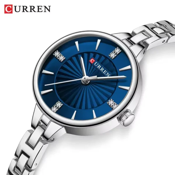 Curren 9097 For Women – Silver Blue