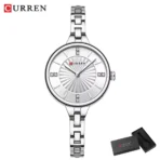 Curren 9097 For Women – Full Silver