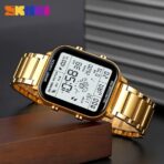 Skmei 1888 Digital Wrist Watch - Gold - Image 2