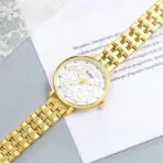 Curren 9046 Gold Watch For Women - Image 2