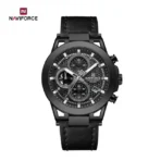 Naviforce 8073 Watch For Men - Black