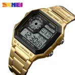 SKMEI 1335 Watch For Men-Golden - Image 2