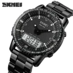 SKMEI1898 Dual Time LED Watch For Men - Image 2