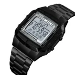 SKMEI 1381 Watch  For Men-Black - Image 2
