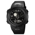 SKMEI 1820 Sports Watch For Men-Black