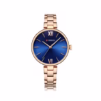 CURREN 9017 Orginal Watch For Women-Rose Blue