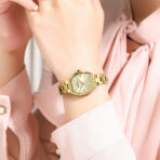 Curren 9112 Orginal Watch For Woman-Full Golden - Image 2