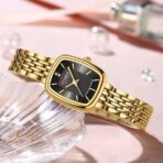 Curren 9093 Women Watch - Golden Black - Image 3