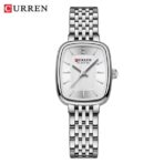 Curren 9093 Women Watch - Full Silver - Image 2