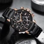 Naviforce 8065 Watch For Men-Black Rose - Image 2