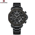Naviforce 8065 Watch For Men- Full Black