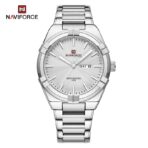 Naviforce nf 9218-Silver Watch Price In Bangladesh