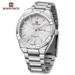 Naviforce nf 9218-Silver Watch Price In Bangladesh - Image 3