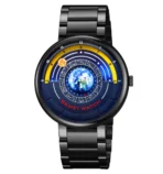SKMEI 2361 Orginal Watch For Men Starry Sky-Black - Image 2