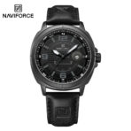 Naviforce 8078 Watch For Men-Black Gray