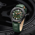 Naviforce 8078 Watch For Men- Green - Image 2