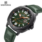 Naviforce 8078 Watch For Men- Green